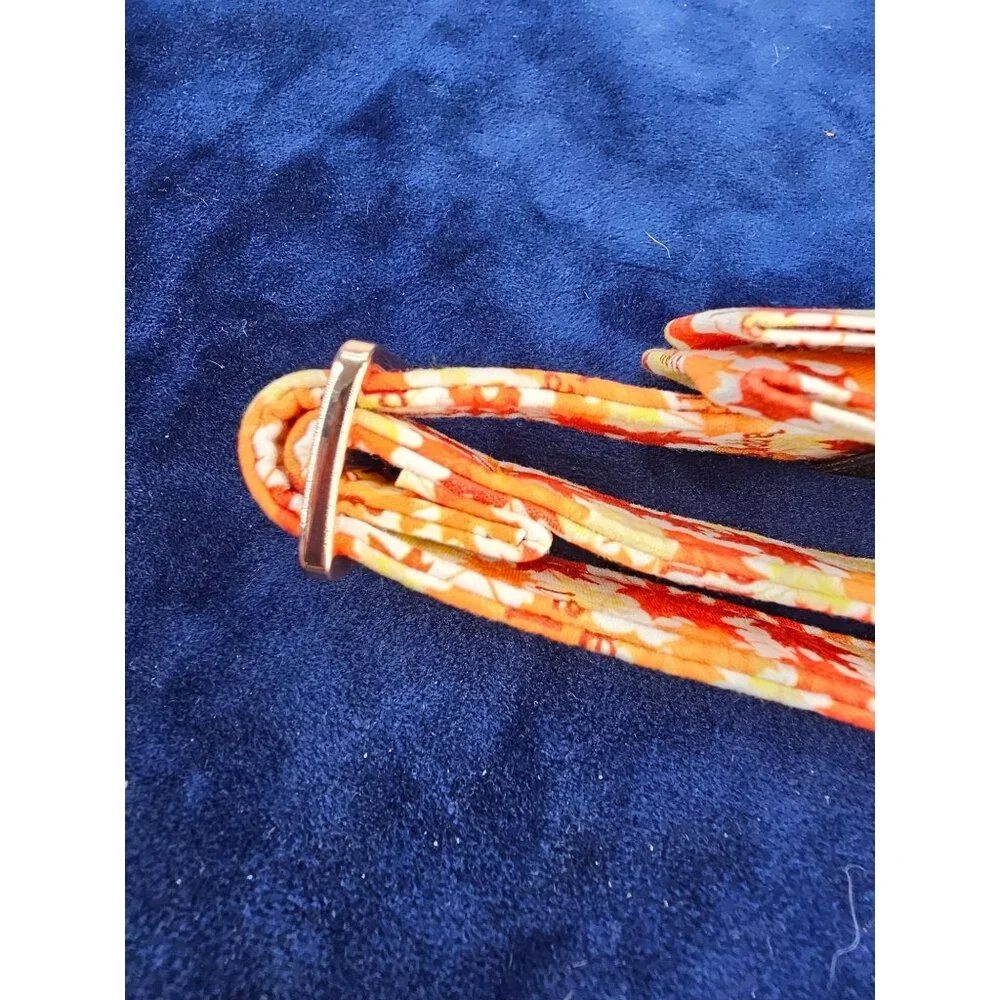 Dog BowTie Collar Classic Maple Leaf Pattern Adjustable Comfortable Collar Large